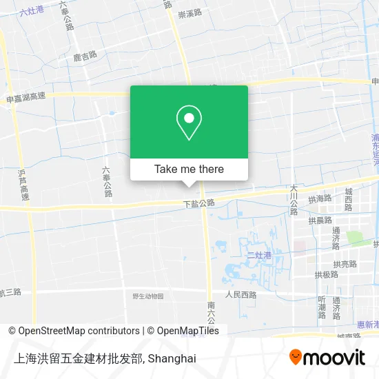 上海洪留五金建材批发部 map