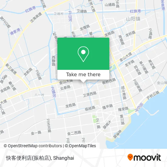 快客便利店(振柏店) map