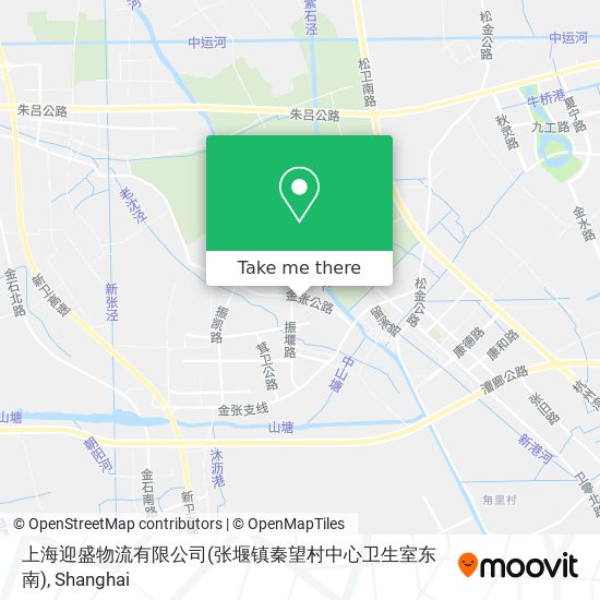 上海迎盛物流有限公司(张堰镇秦望村中心卫生室东南) map