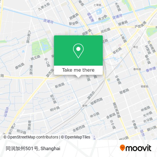 同润加州501号 map