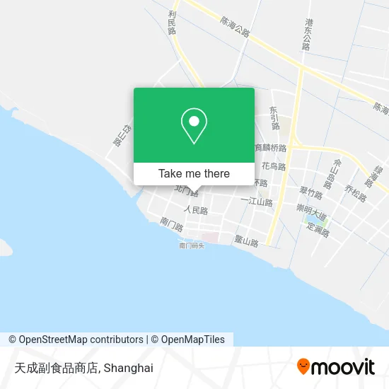 天成副食品商店 map