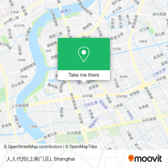 人人代拍(上南门店) map