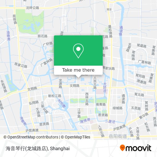 海音琴行(龙城路店) map