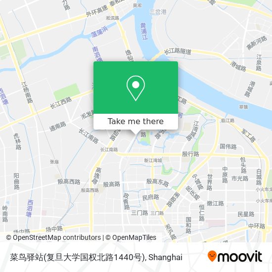 菜鸟驿站(复旦大学国权北路1440号) map
