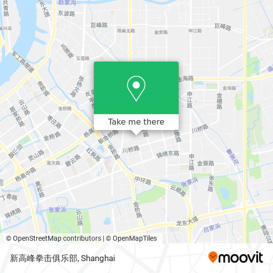新高峰拳击俱乐部 map
