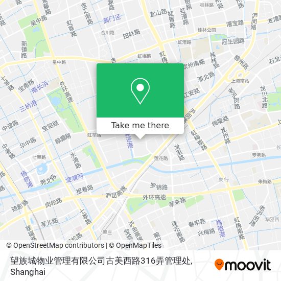 望族城物业管理有限公司古美西路316弄管理处 map