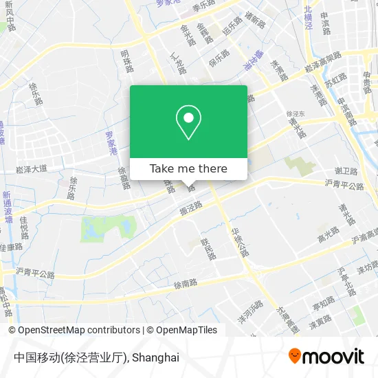 中国移动(徐泾营业厅) map