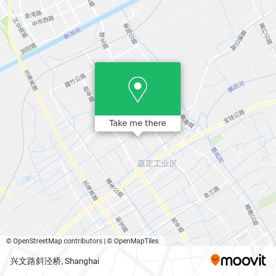 兴文路斜泾桥 map