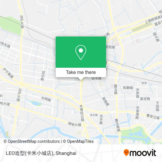 LEO造型(卡米小城店) map
