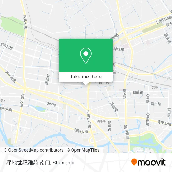 绿地世纪雅苑-南门 map
