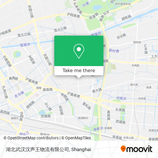 湖北武汉汉声王物流有限公司 map