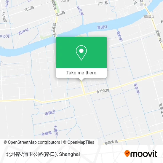 北环路/浦卫公路(路口) map