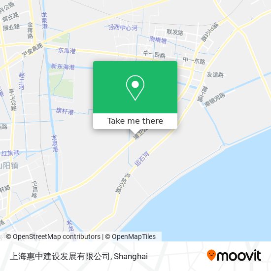 上海惠中建设发展有限公司 map