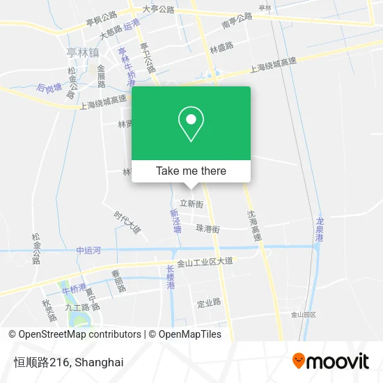 恒顺路216 map
