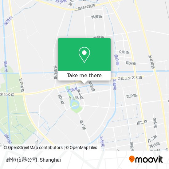 建恒仪器公司 map
