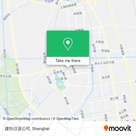 建恒仪器公司 map