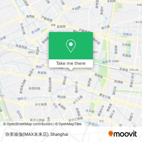 弥美瑜伽(MAX未来店) map