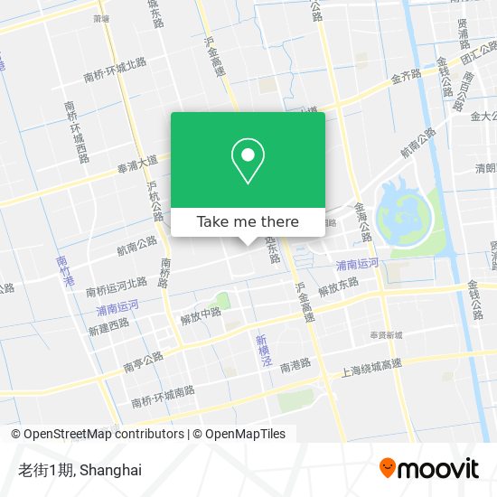 老街1期 map