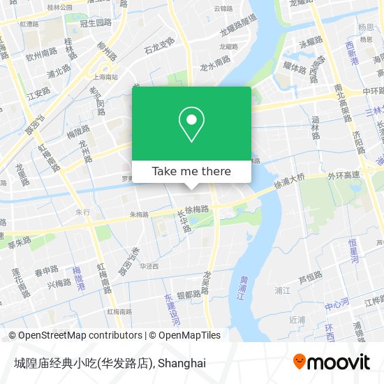 城隍庙经典小吃(华发路店) map