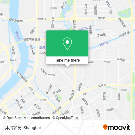 沐浴客房 map