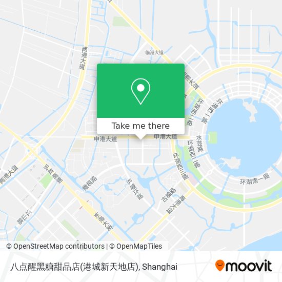 八点醒黑糖甜品店(港城新天地店) map