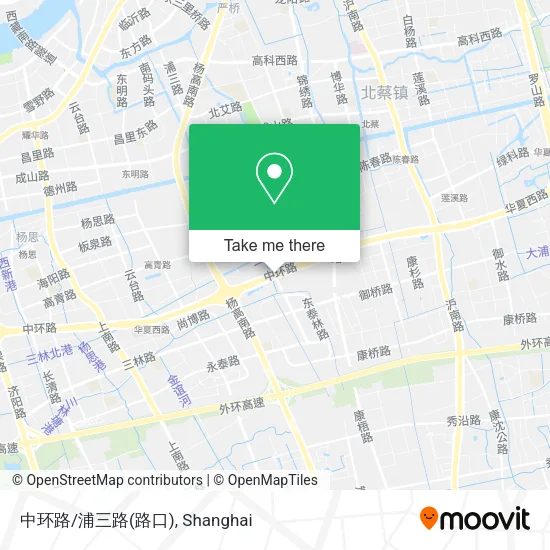 中环路/浦三路(路口) map