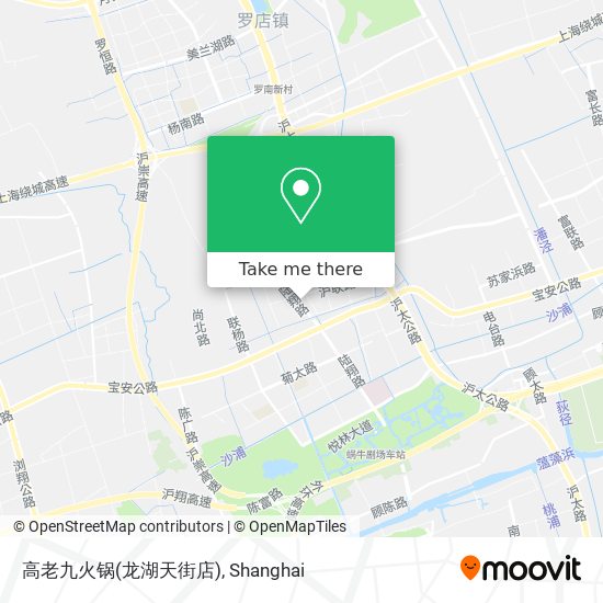 高老九火锅(龙湖天街店) map