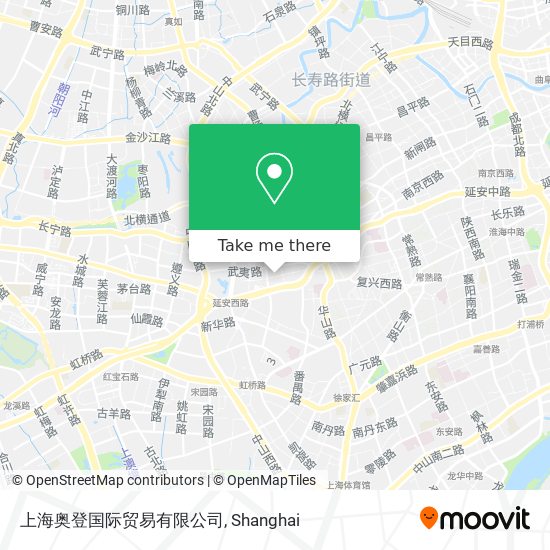 上海奥登国际贸易有限公司 map