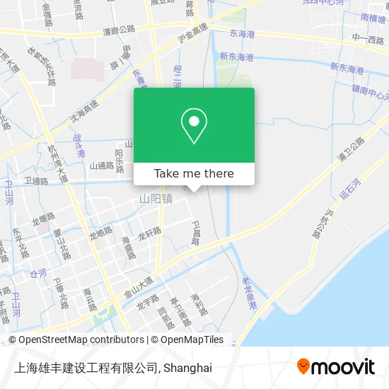 上海雄丰建设工程有限公司 map