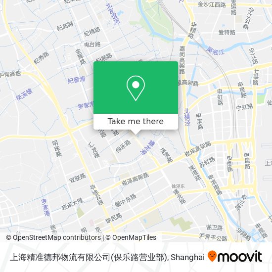 上海精准德邦物流有限公司(保乐路营业部) map