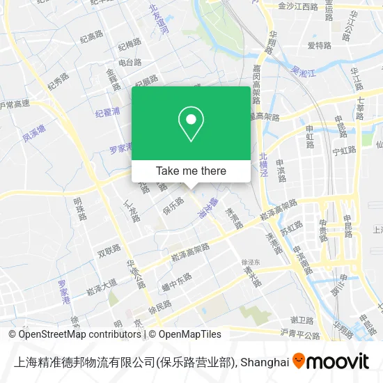 上海精准德邦物流有限公司(保乐路营业部) map