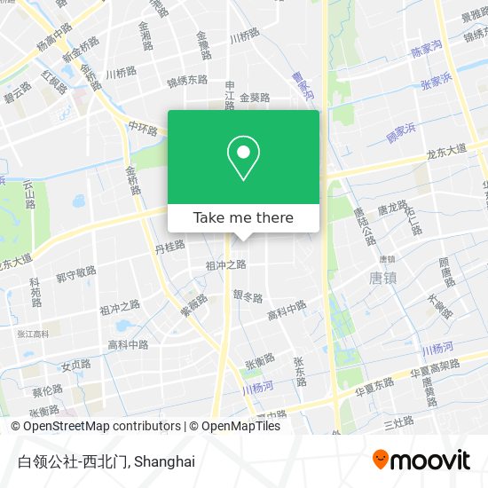 白领公社-西北门 map