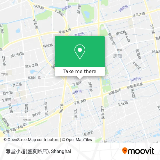雅堂小超(盛夏路店) map