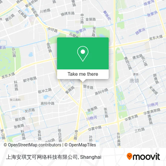 上海安琪艾可网络科技有限公司 map