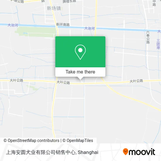 上海安圆犬业有限公司销售中心 map