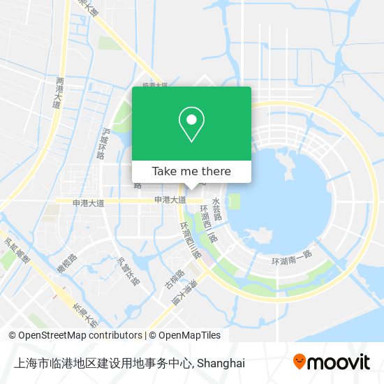 上海市临港地区建设用地事务中心 map