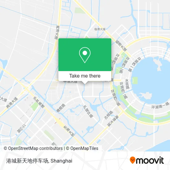 港城新天地停车场 map