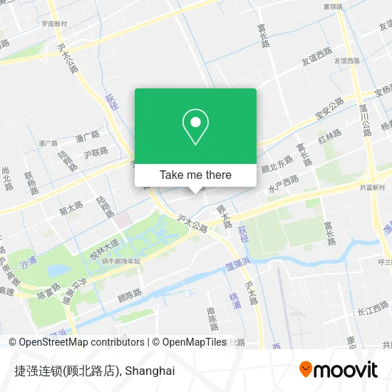 捷强连锁(顾北路店) map