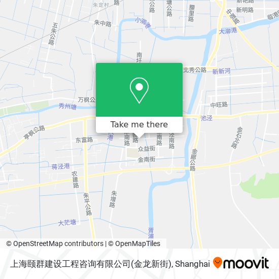 上海颐群建设工程咨询有限公司(金龙新街) map