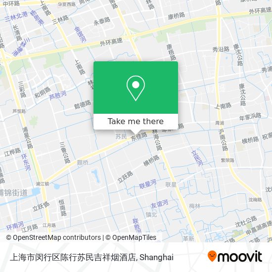 上海市闵行区陈行苏民吉祥烟酒店 map