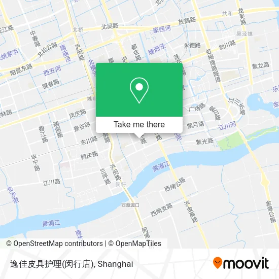 逸佳皮具护理(闵行店) map