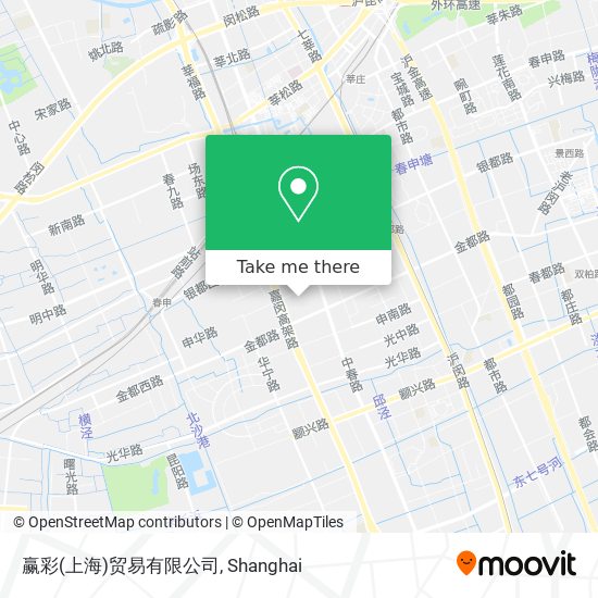 赢彩(上海)贸易有限公司 map