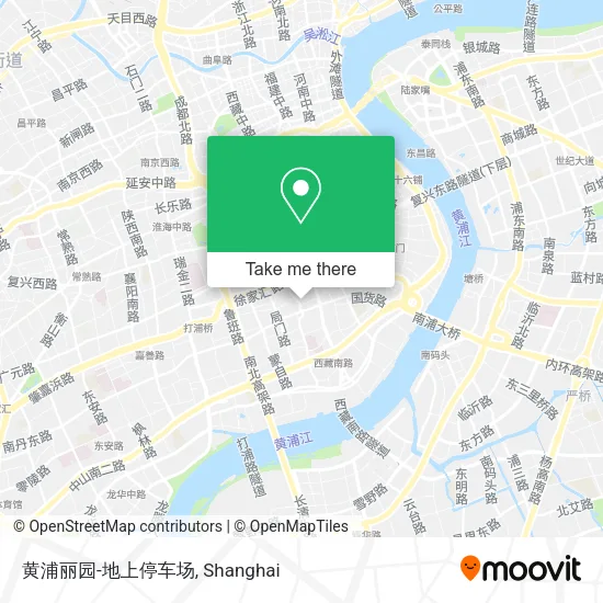 黄浦丽园-地上停车场 map