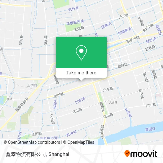 鑫攀物流有限公司 map