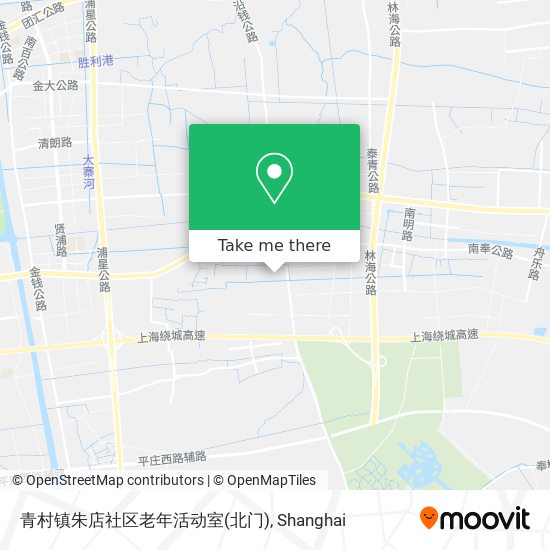 青村镇朱店社区老年活动室(北门) map