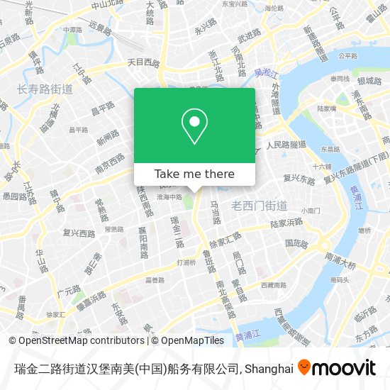 瑞金二路街道汉堡南美(中国)船务有限公司 map