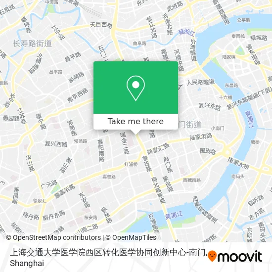 上海交通大学医学院西区转化医学协同创新中心-南门 map