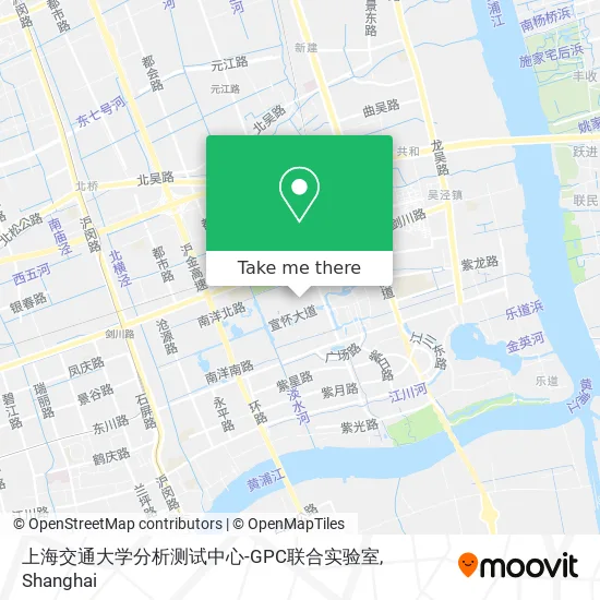上海交通大学分析测试中心-GPC联合实验室 map