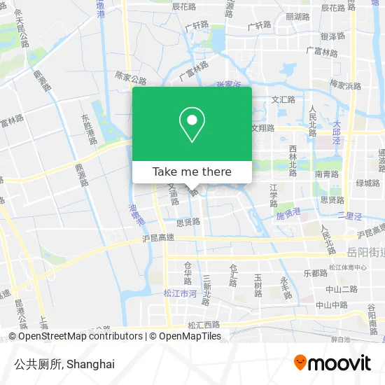 公共厕所 map