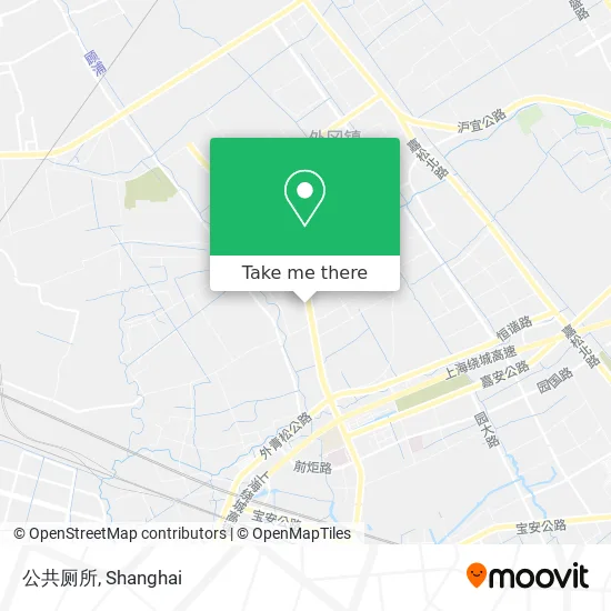 公共厕所 map